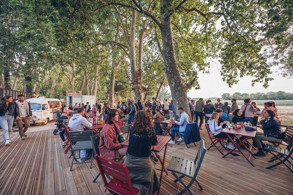 Avignon Barthelasse-sziget