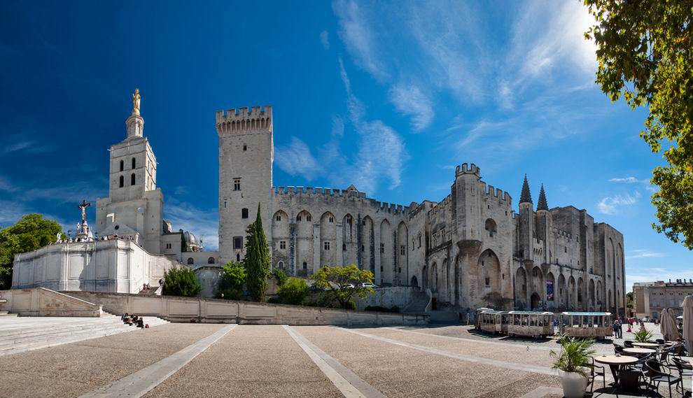 Avignon Palais des Papes - pápai palota