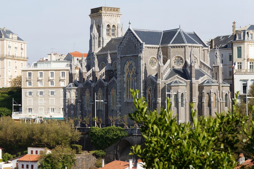 Biarritz The Sainte-Eugenie katedrális