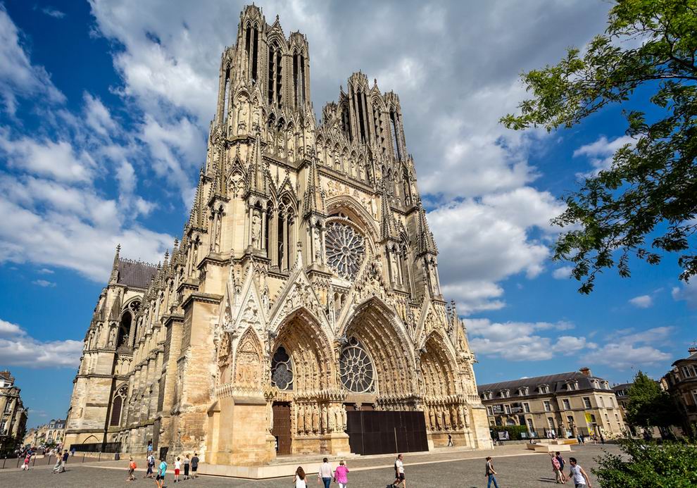 Reimsi Notre-Dame-székesegyház - Reims látnivalók