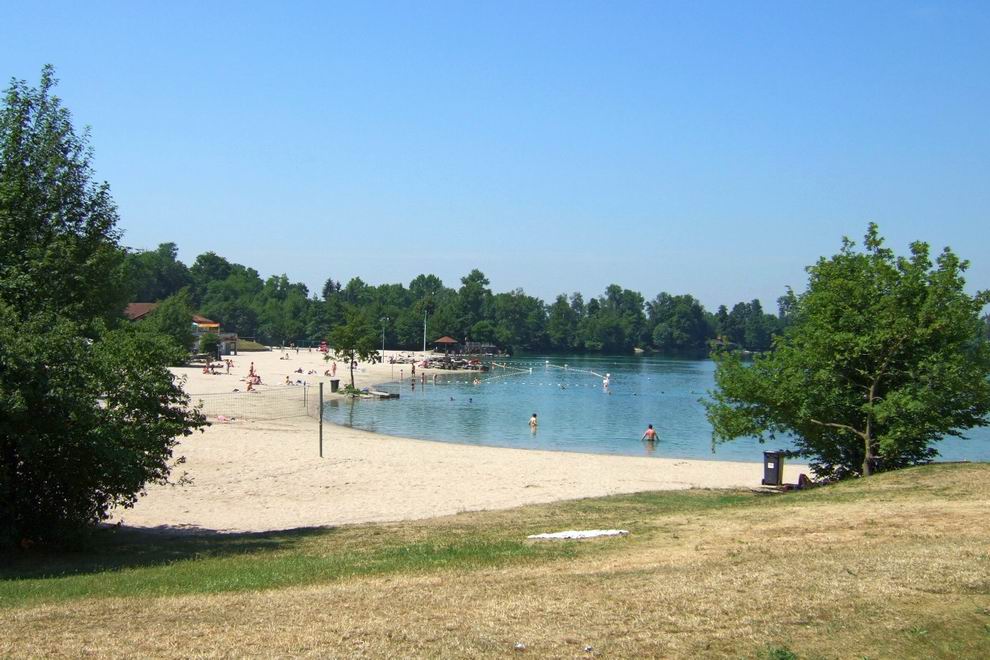 Strasbourg Baggersee-tó