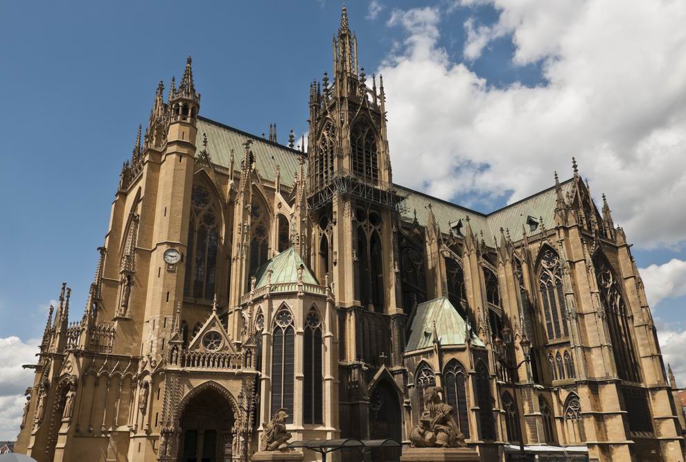 Metz-i székesegyház - Metz látnivalók