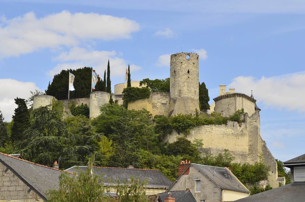 Chinon vára
