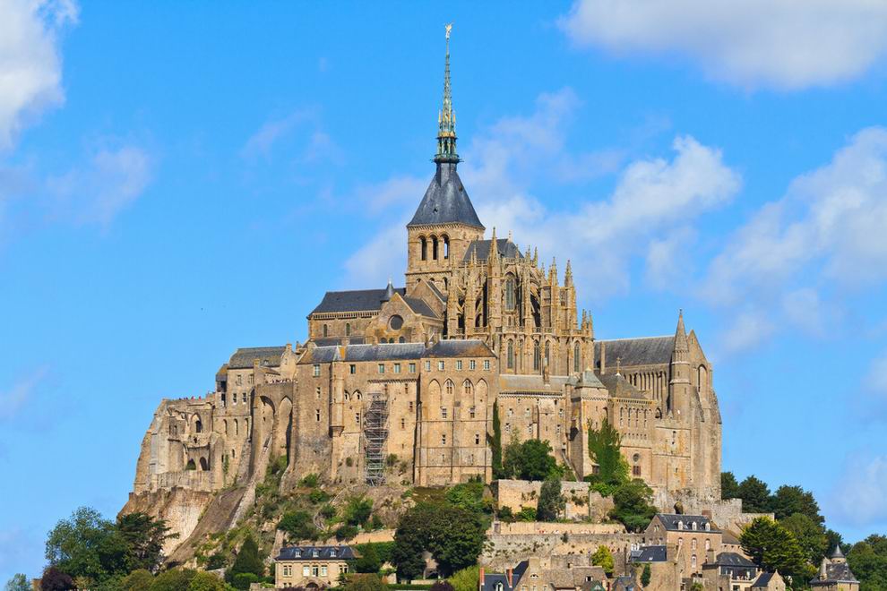 Franciaország látnivalók - Mont Saint-Michel